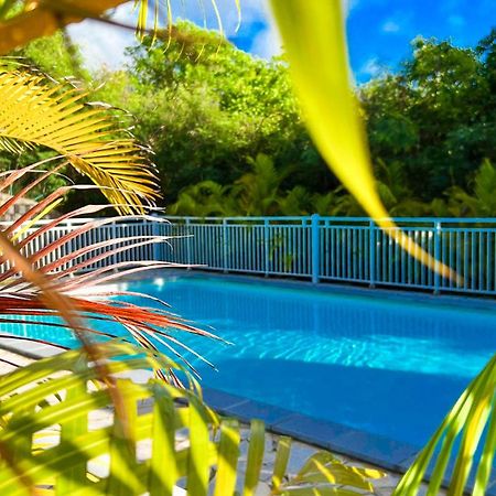 Magnifique Appartement Fleurs Caraibes - 6 Personnes En Residence Avec Piscine Privee - Sainte Anne Zewnętrze zdjęcie