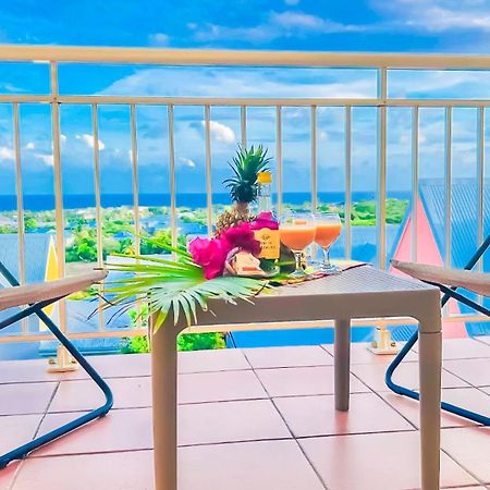 Magnifique Appartement Fleurs Caraibes - 6 Personnes En Residence Avec Piscine Privee - Sainte Anne Zewnętrze zdjęcie