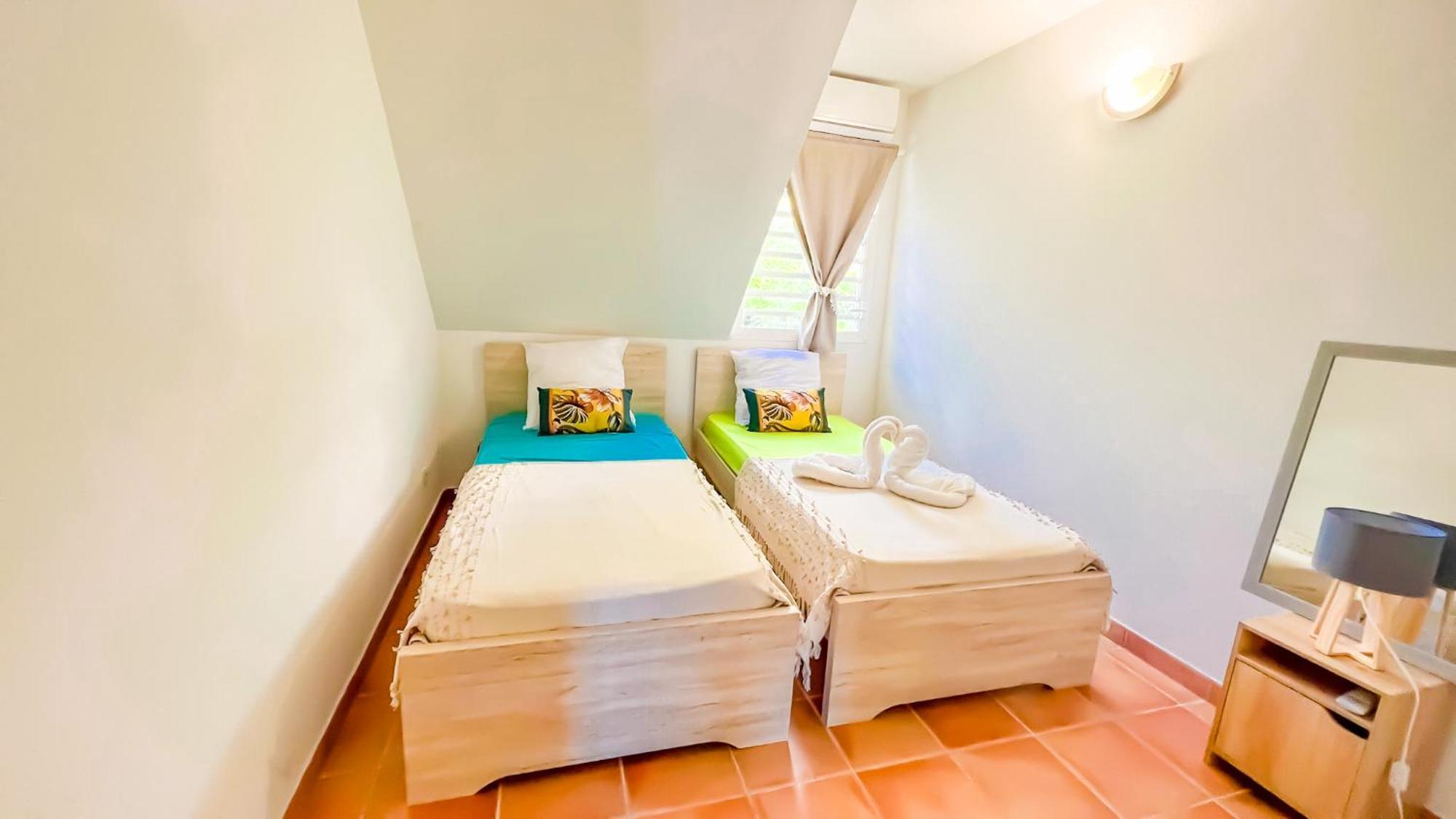 Magnifique Appartement Fleurs Caraibes - 6 Personnes En Residence Avec Piscine Privee - Sainte Anne Zewnętrze zdjęcie