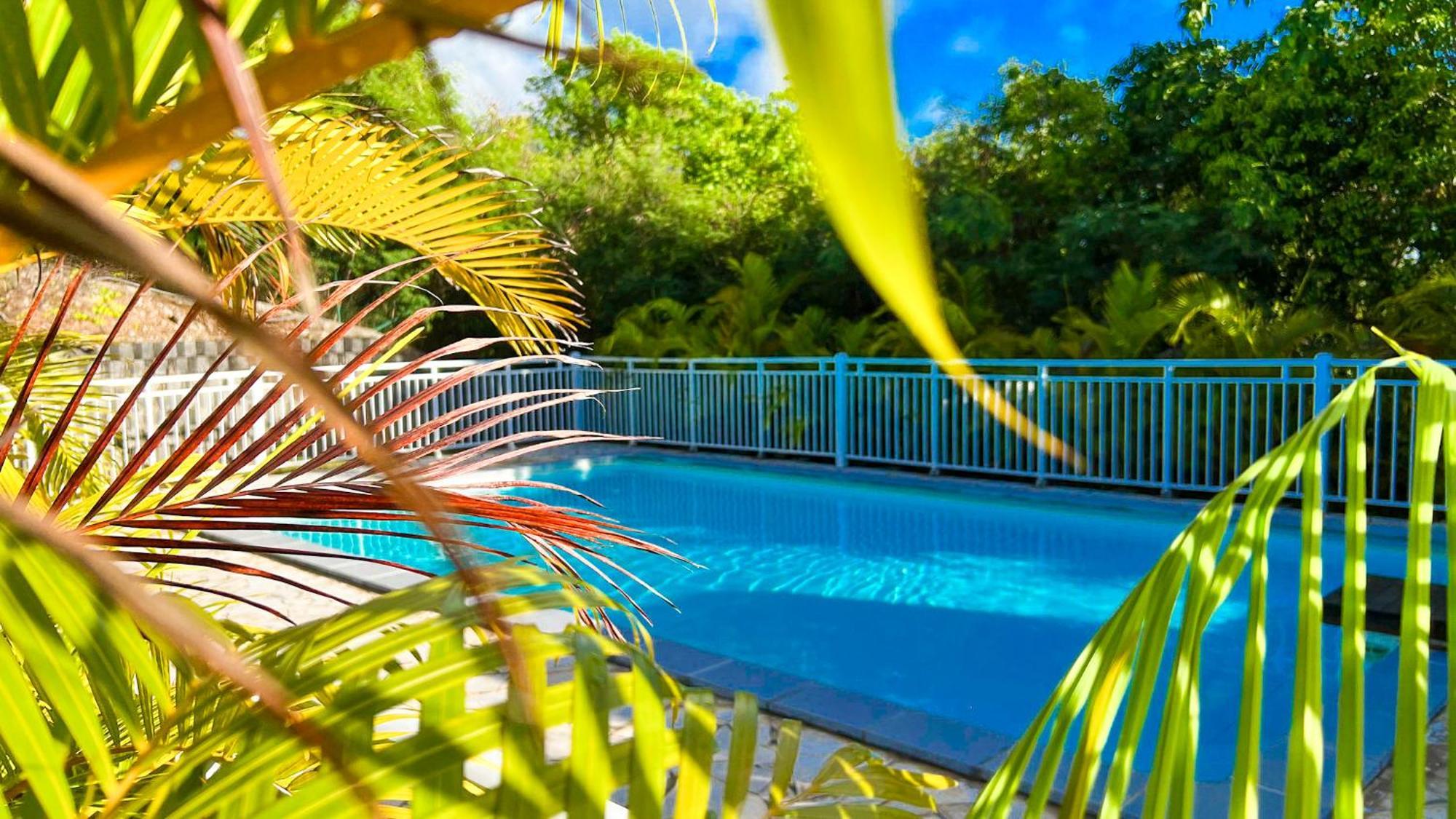 Magnifique Appartement Fleurs Caraibes - 6 Personnes En Residence Avec Piscine Privee - Sainte Anne Zewnętrze zdjęcie