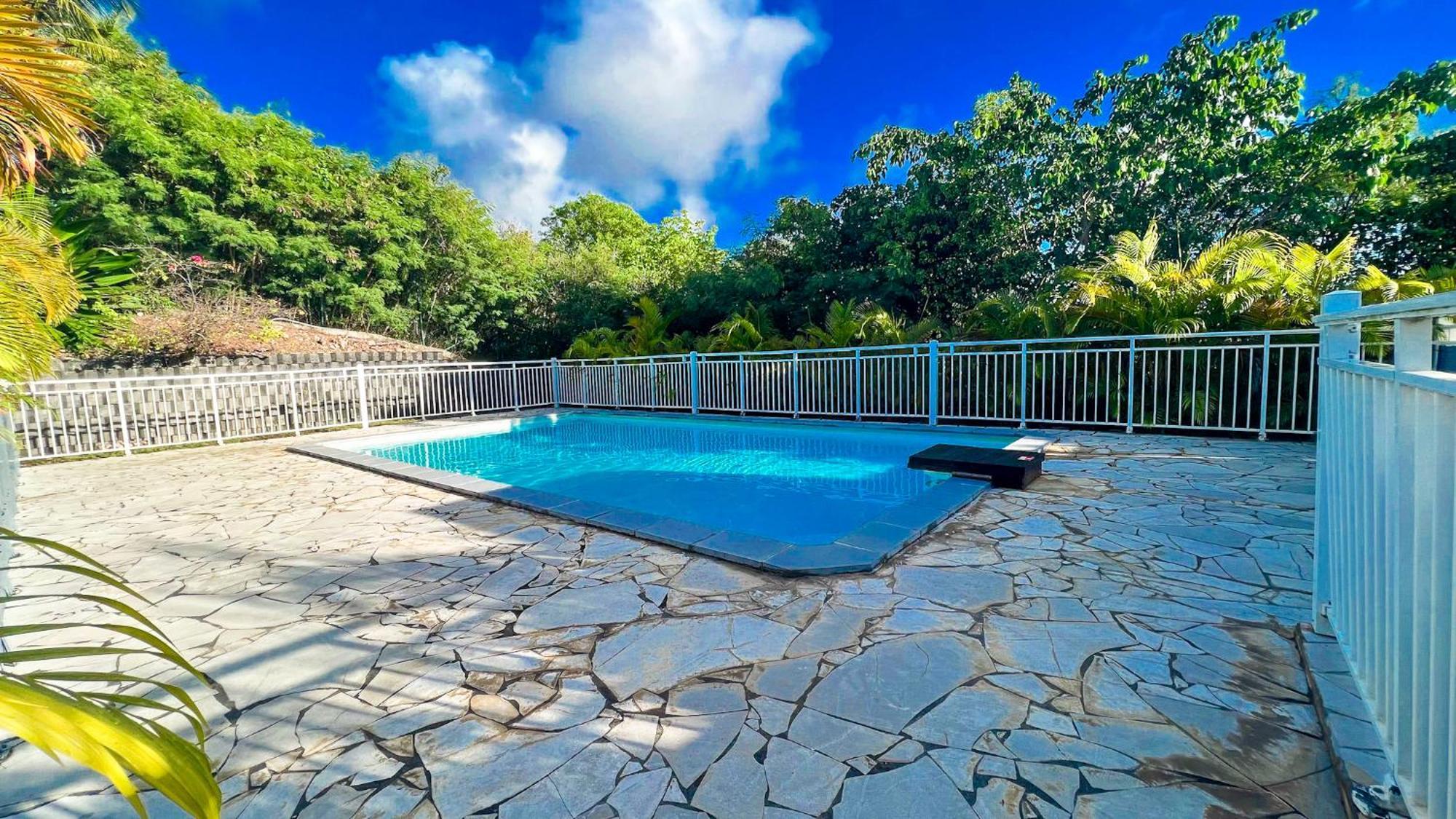 Magnifique Appartement Fleurs Caraibes - 6 Personnes En Residence Avec Piscine Privee - Sainte Anne Zewnętrze zdjęcie